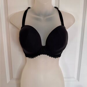 Elegant Black Lace Women's Bra